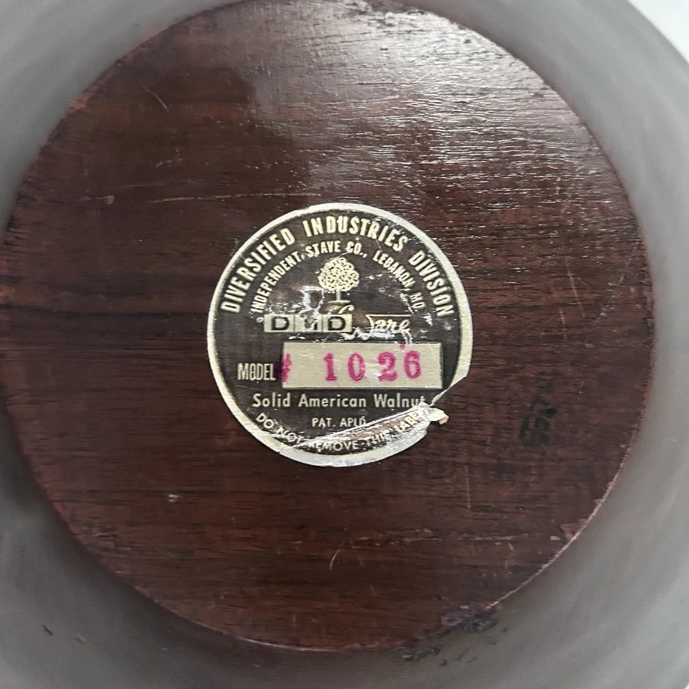 Solid American Walnut Serving Bowl 11
